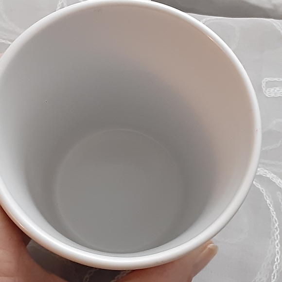 you're My Cup of tea Mug Ceramic Red Hearts Blue Words Hold 8 Oz App 4.25" Tall - Picture 4 of 5